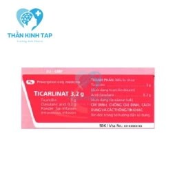 Ticarlinat 3,2g - Hộp 1 lọ